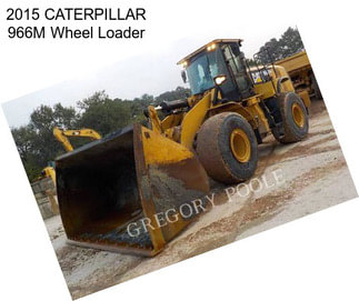 2015 CATERPILLAR 966M Wheel Loader