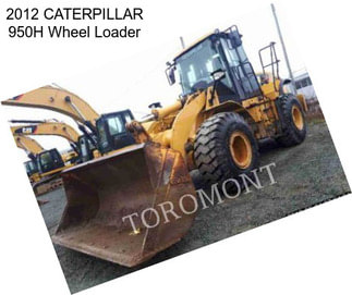 2012 CATERPILLAR 950H Wheel Loader