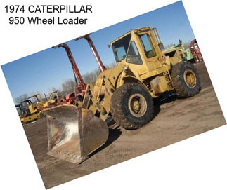 1974 CATERPILLAR 950 Wheel Loader