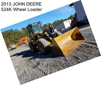 2013 JOHN DEERE 524K Wheel Loader