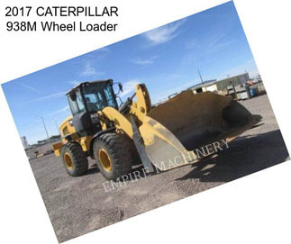 2017 CATERPILLAR 938M Wheel Loader