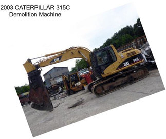 2003 CATERPILLAR 315C Demolition Machine