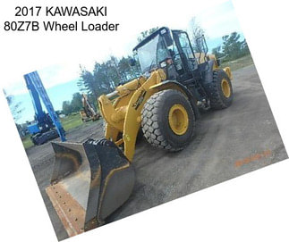 2017 KAWASAKI 80Z7B Wheel Loader