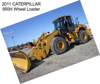 2011 CATERPILLAR 950H Wheel Loader