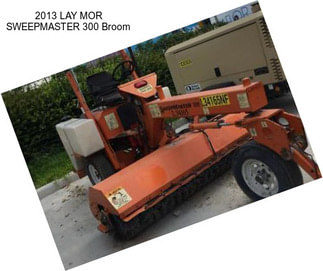 2013 LAY MOR SWEEPMASTER 300 Broom