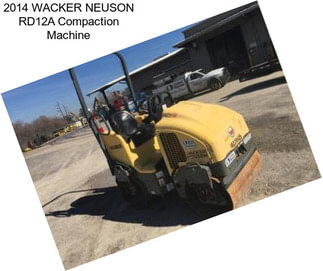 2014 WACKER NEUSON RD12A Compaction Machine