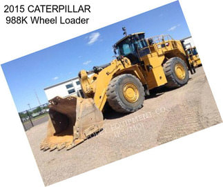 2015 CATERPILLAR 988K Wheel Loader