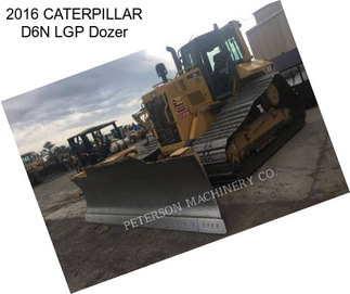 2016 CATERPILLAR D6N LGP Dozer