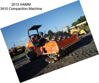 2013 HAMM 3410 Compaction Machine