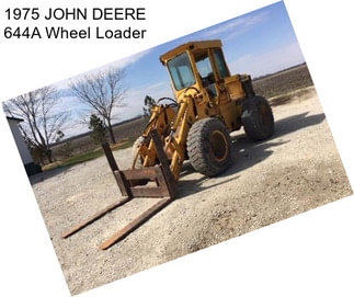 1975 JOHN DEERE 644A Wheel Loader