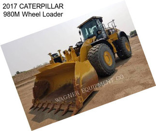 2017 CATERPILLAR 980M Wheel Loader