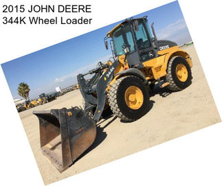 2015 JOHN DEERE 344K Wheel Loader