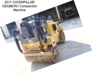 2017 CATERPILLAR CB32BLRC Compaction Machine