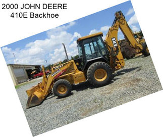 2000 JOHN DEERE 410E Backhoe