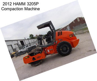 2012 HAMM 3205P Compaction Machine