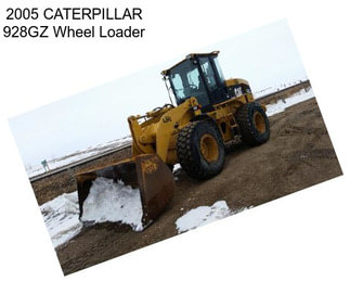 2005 CATERPILLAR 928GZ Wheel Loader