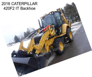 2016 CATERPILLAR 420F2 IT Backhoe