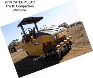 2018 CATERPILLAR CW16 Compaction Machine