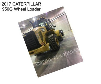 2017 CATERPILLAR 950G Wheel Loader