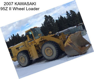 2007 KAWASAKI 95Z II Wheel Loader