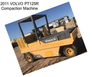 2011 VOLVO PT125R Compaction Machine