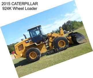 2015 CATERPILLAR 924K Wheel Loader