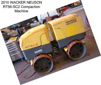 2010 WACKER NEUSON RT56-SC2 Compaction Machine