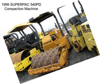1999 SUPERPAC 540PD Compaction Machine