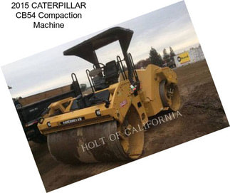 2015 CATERPILLAR CB54 Compaction Machine