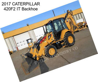 2017 CATERPILLAR 420F2 IT Backhoe