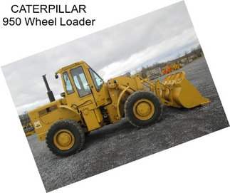 CATERPILLAR 950 Wheel Loader