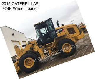 2015 CATERPILLAR 924K Wheel Loader