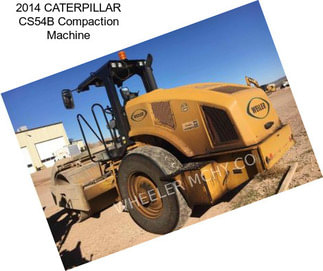 2014 CATERPILLAR CS54B Compaction Machine