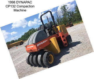 1998 DYNAPAC CP132 Compaction Machine