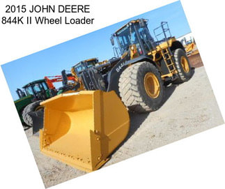 2015 JOHN DEERE 844K II Wheel Loader