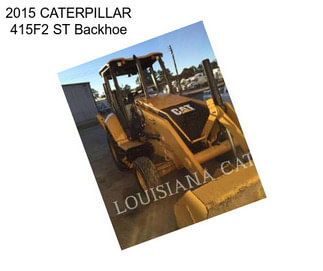 2015 CATERPILLAR 415F2 ST Backhoe