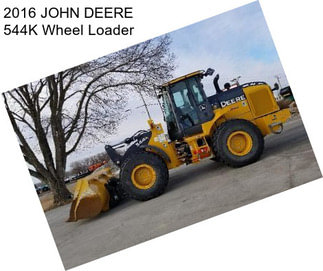 2016 JOHN DEERE 544K Wheel Loader