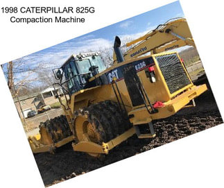 1998 CATERPILLAR 825G Compaction Machine