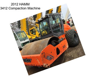 2012 HAMM 3412 Compaction Machine