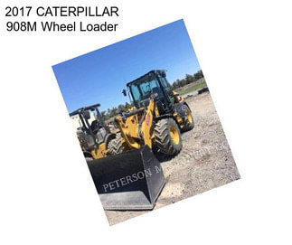 2017 CATERPILLAR 908M Wheel Loader