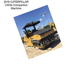 2016 CATERPILLAR CW34 Compaction Machine