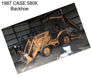 1987 CASE 580K Backhoe