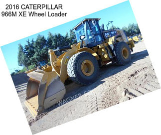 2016 CATERPILLAR 966M XE Wheel Loader