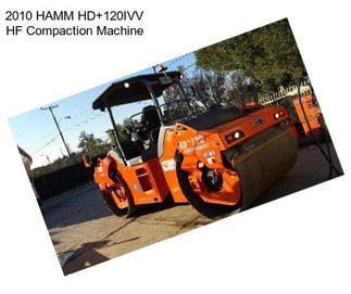 2010 HAMM HD+120IVV HF Compaction Machine