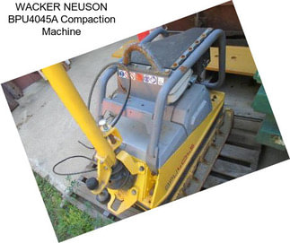 WACKER NEUSON BPU4045A Compaction Machine