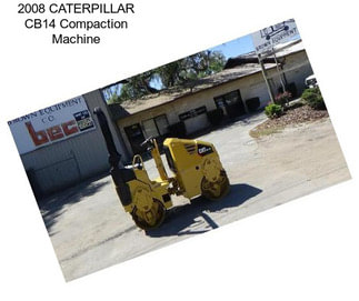 2008 CATERPILLAR CB14 Compaction Machine