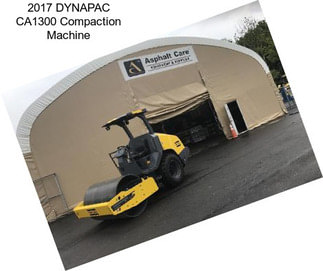 2017 DYNAPAC CA1300 Compaction Machine