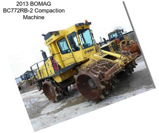 2013 BOMAG BC772RB-2 Compaction Machine