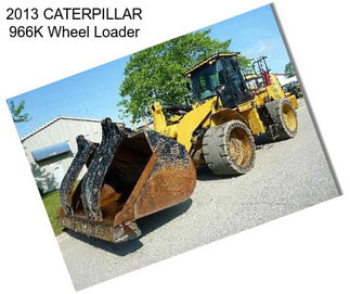 2013 CATERPILLAR 966K Wheel Loader