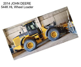 2014 JOHN DEERE 544K HL Wheel Loader